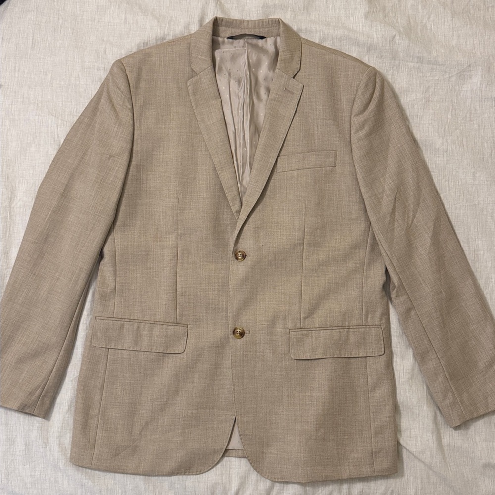 Perry Ellis Tan Blazer Jacket